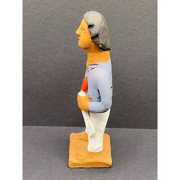 Vintage Dia De Los Muertos Male Muneca Josefina Aguilar Family - Free Shipping - Picture 3 of 4